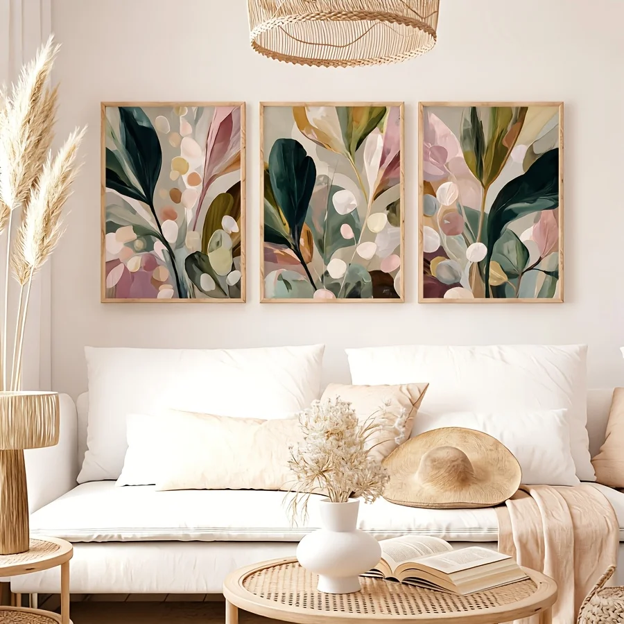 Abstract Canvas Set - Set da 3 pezzi di grandi