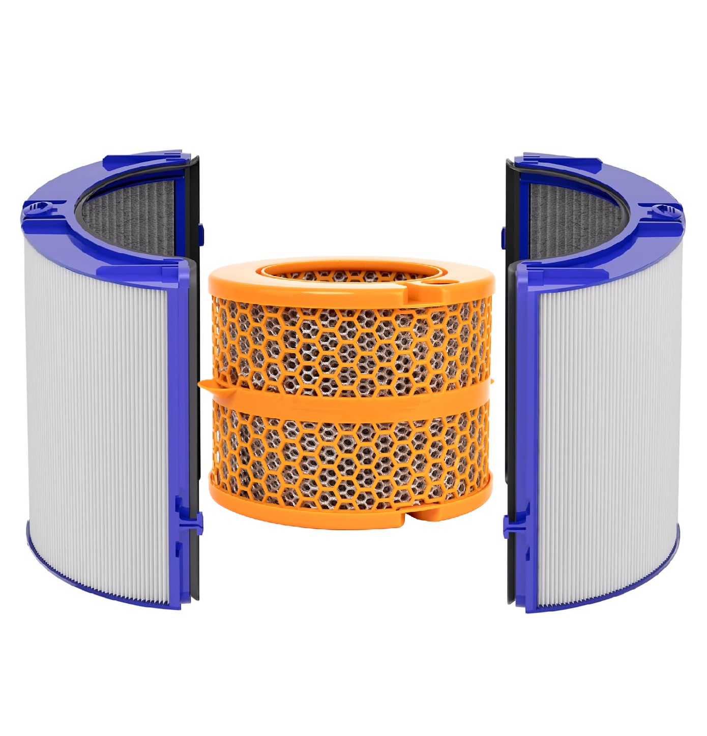 Dyson Fan Tp07 - Filtro HEPA+carbone 2-IN-1 per purificatore d'aria