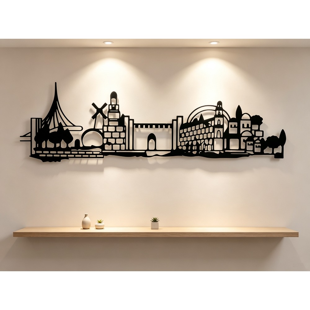 Wall Art - CIFBUY Decorazione da parete in metallo