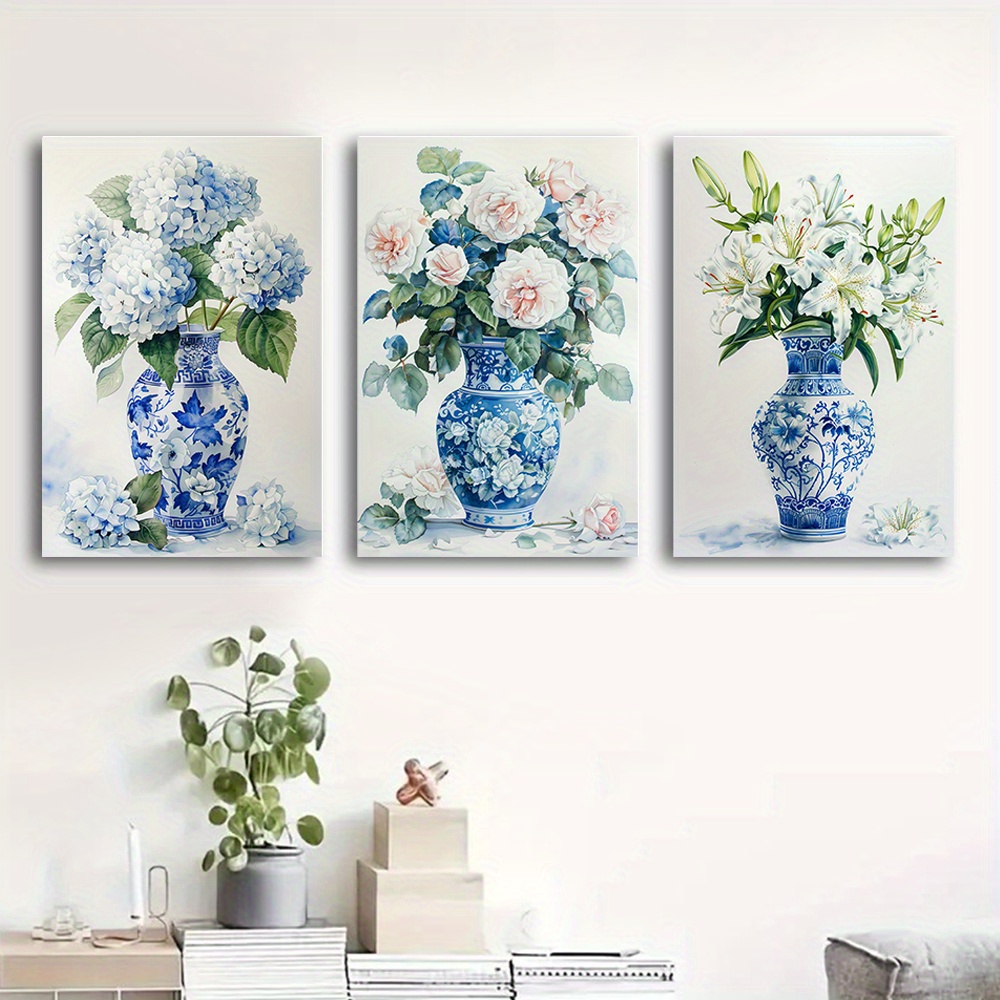 Abstract Canvas Set - (Set senza cornice) Set di 3