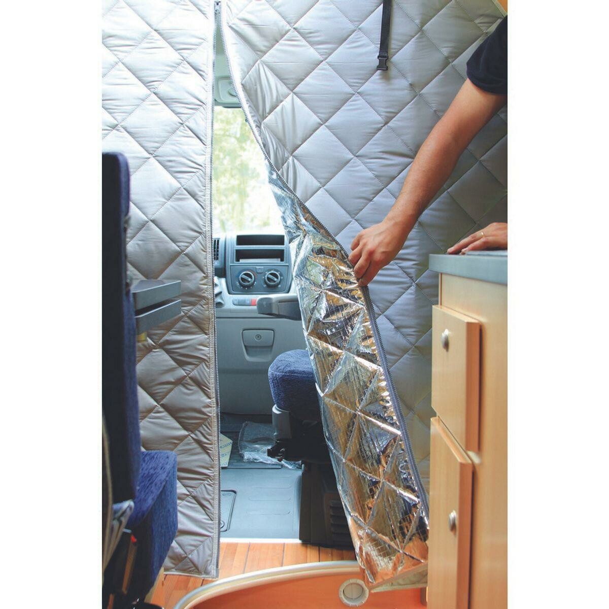 Curtain Curtain - Per Fiat Ducato Auto Divisore Tenda