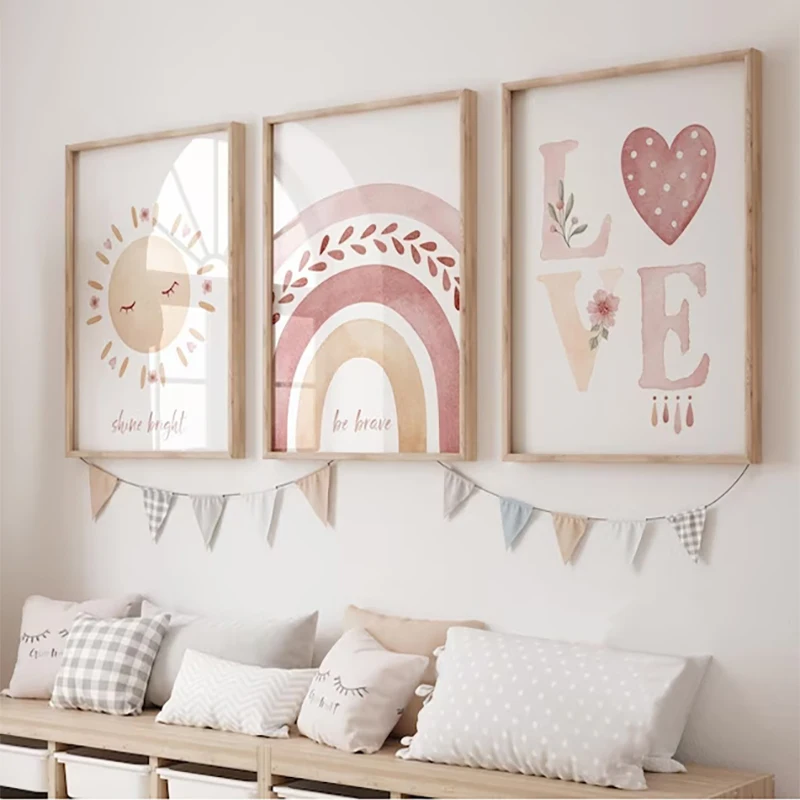 Abstract Canvas Set - Set di 3 poster su tela