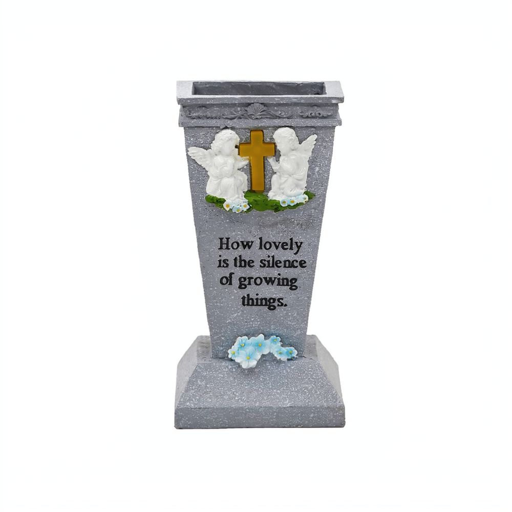 Vase Decor - Vaso da cimitero a forma di