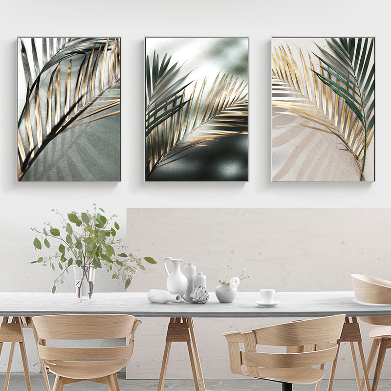 Abstract Canvas Set - 3 pezzi di stampa artistica decorativa