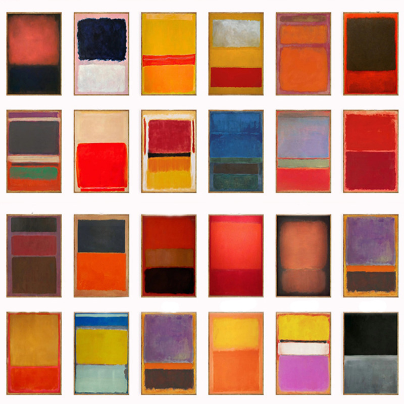Abstract Canvas Set - Decorazioni da parete, set di poster