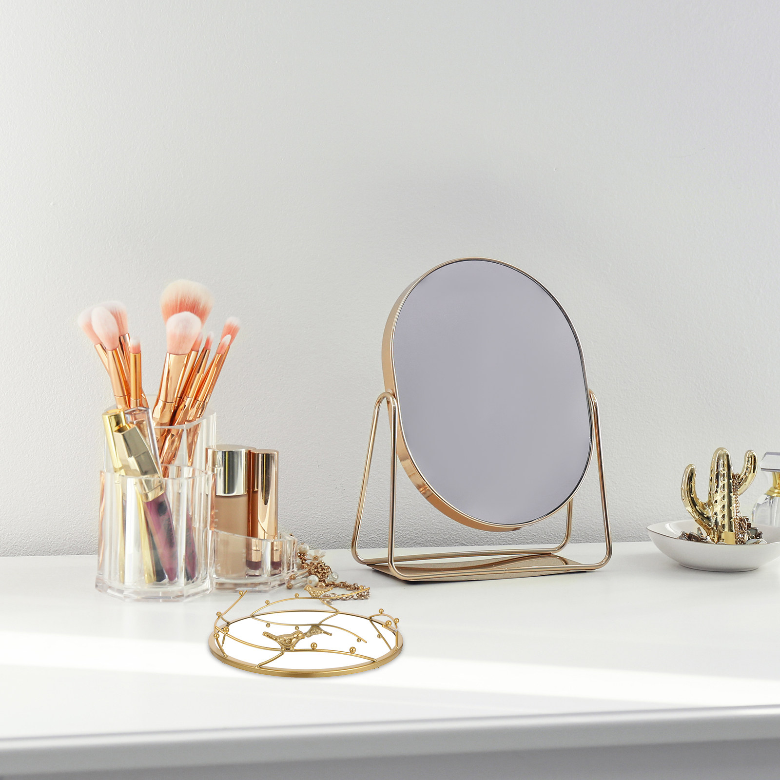 Vassoio da toeletta rotondo co - Decorative Mirror recensione e prezzo