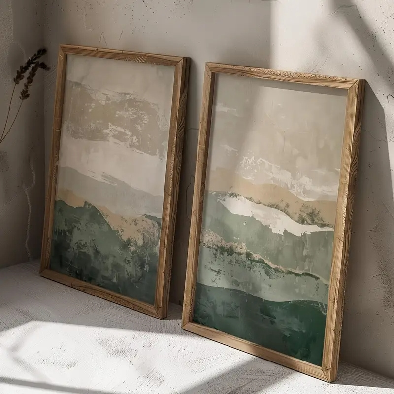Set di 2 Stampe su Tela in Sti - Abstract Canvas Set recensione e prezzo