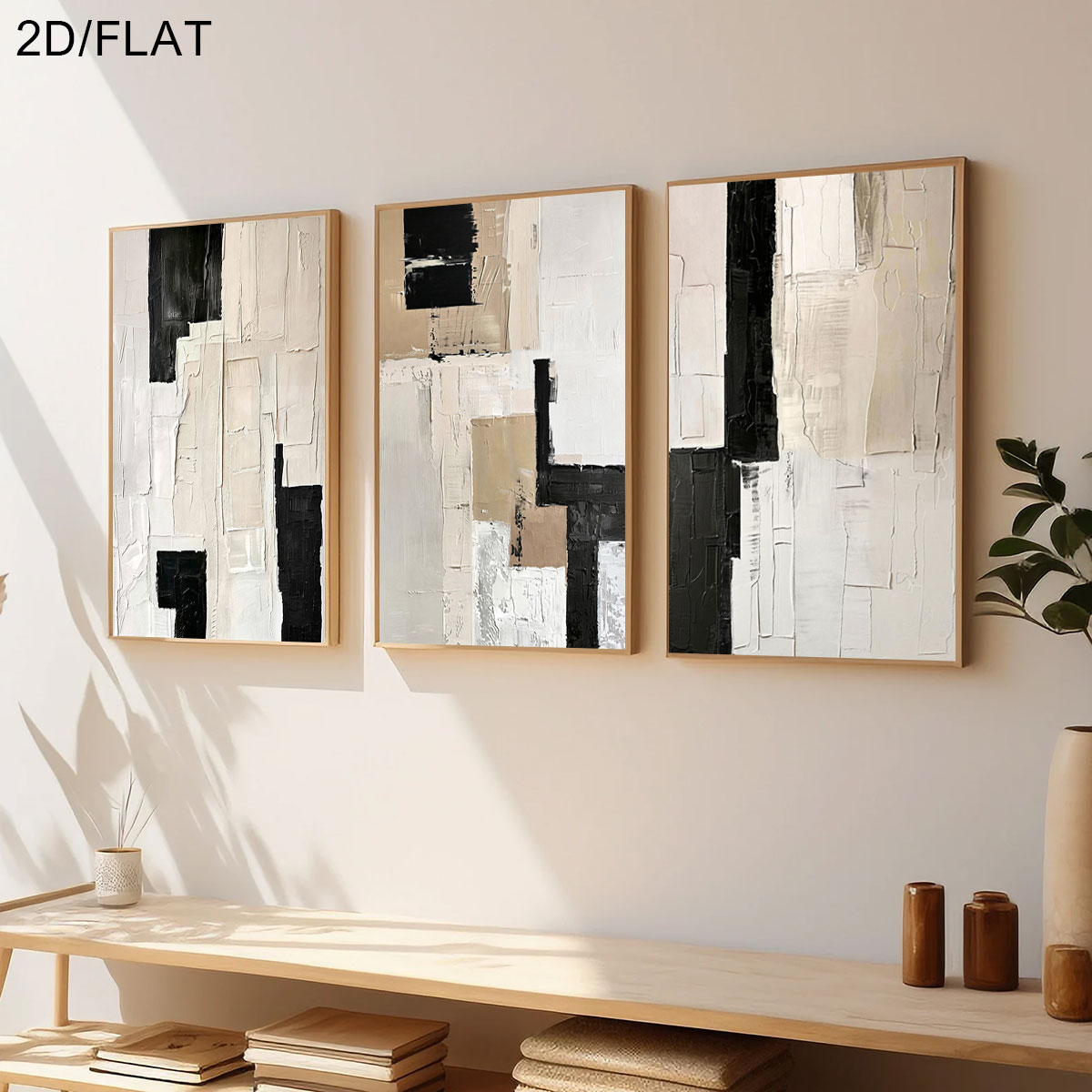 3 Pezzi Senza Cornice, Set di  - Abstract Canvas Set recensione e prezzo