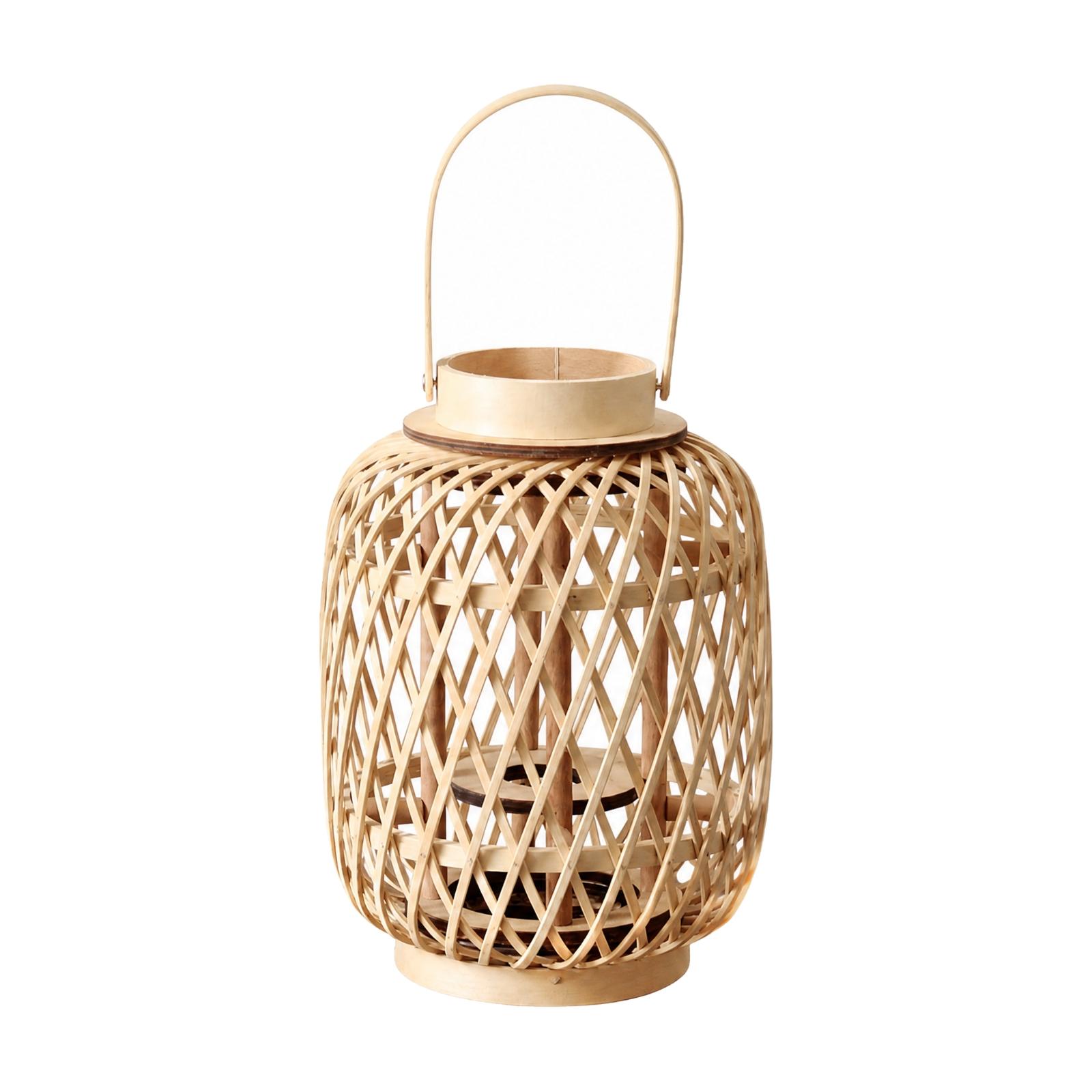 Portacandele in bambù, decorat - Candle Holder Decor recensione e prezzo