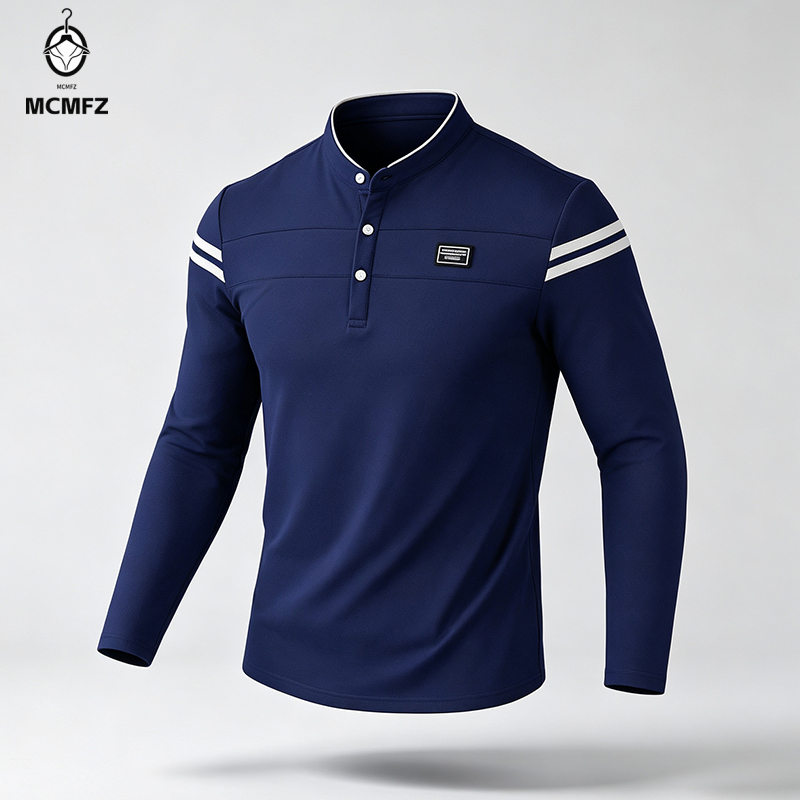 Polo a maniche lunghe da uomo, - Wall Sticker recensione e prezzo
