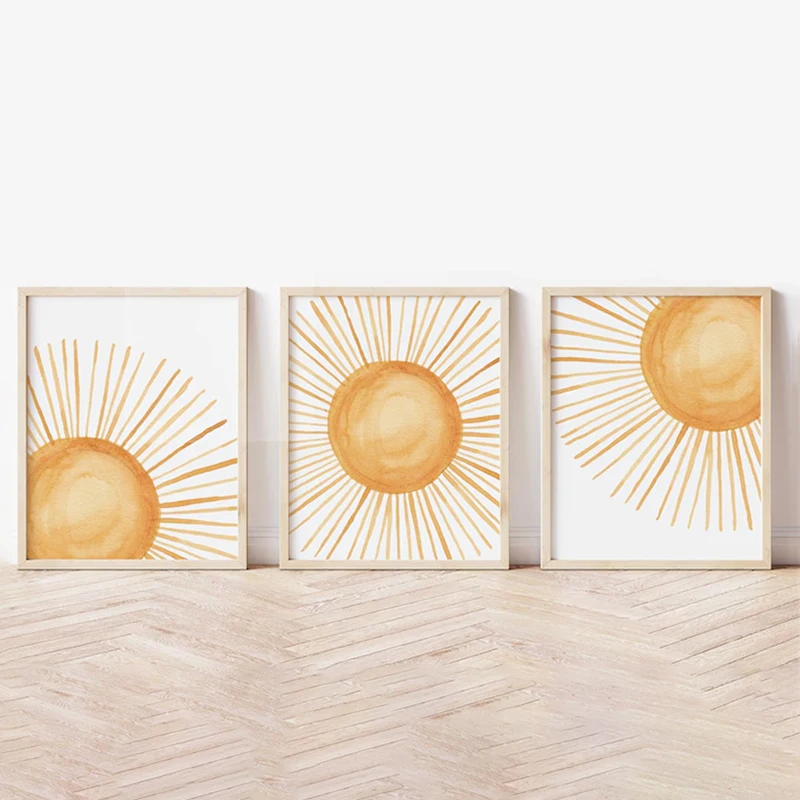 Set di 3 poster su tela senza  - Abstract Canvas Set recensione e prezzo