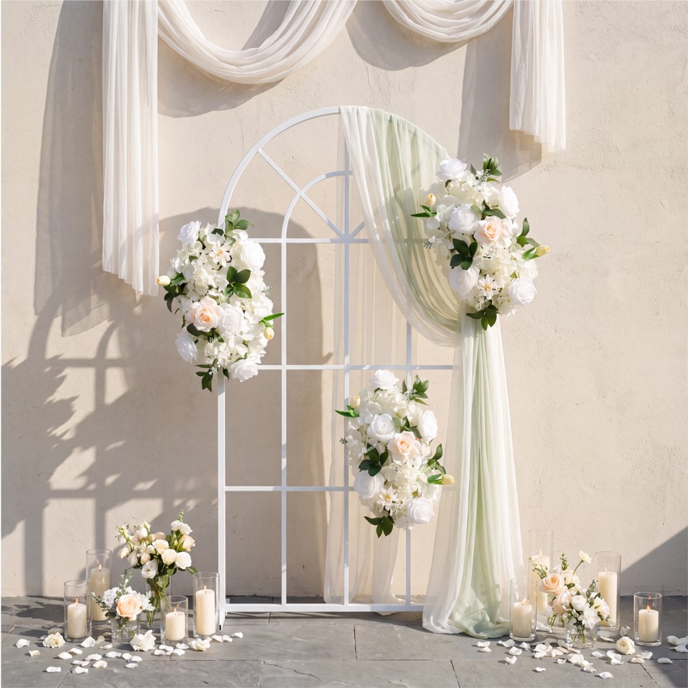 Uflower Rose Greenery Flower R - Table Runner recensione e prezzo