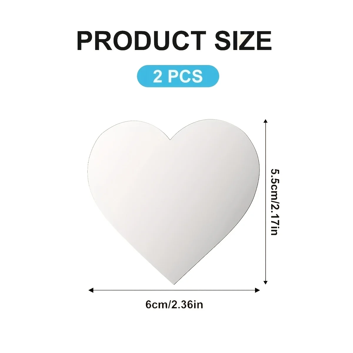2 adesivi a forma di specchio  - Decorative Mirror recensione e prezzo