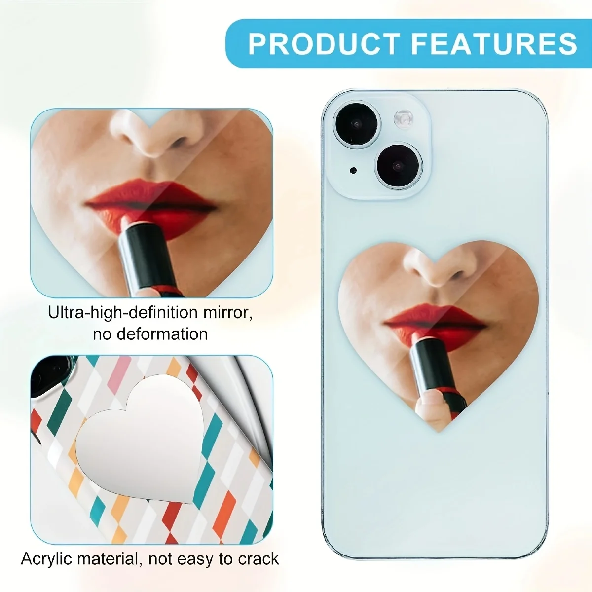 2 adesivi a forma di specchio  - Decorative Mirror recensione e prezzo