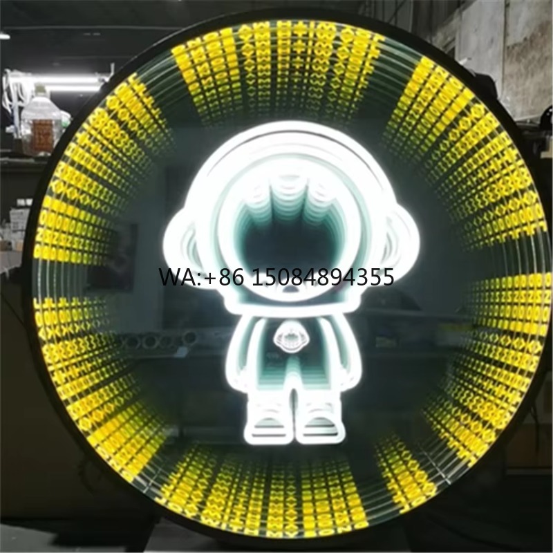 Insegna a Specchio Infinito 3D - Decorative Mirror recensione e prezzo