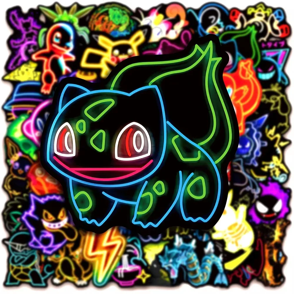 100 adesivi Pokémon neon imper - Wall Sticker recensione e prezzo