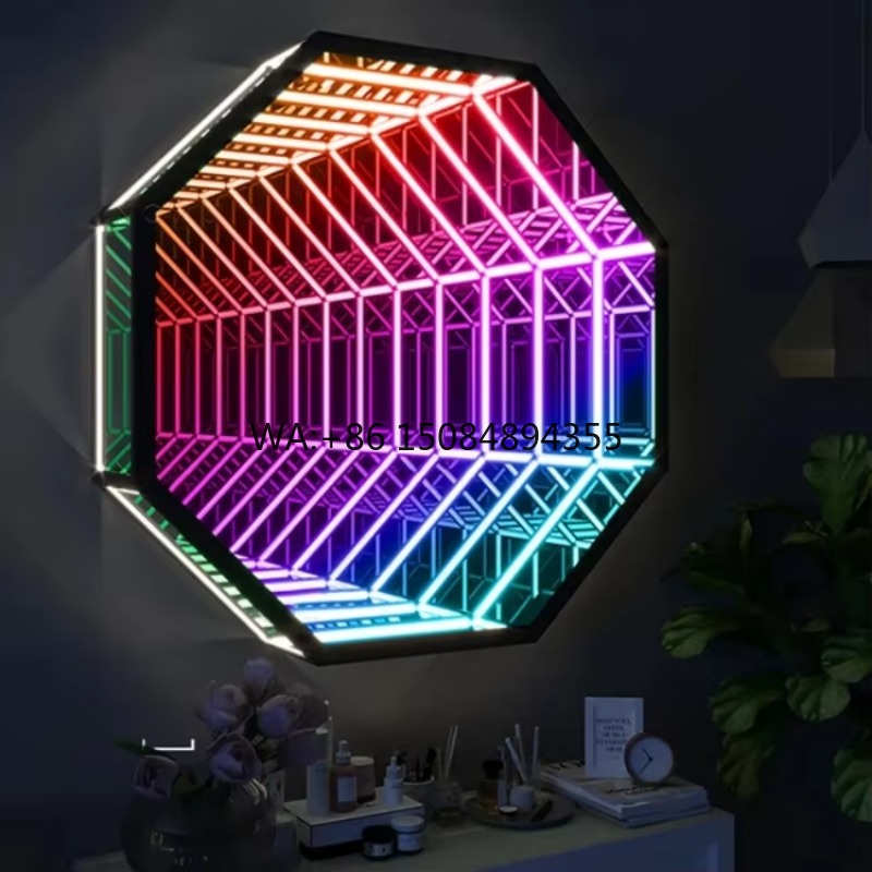 Specchio Infinito Ottagonale 3 - Decorative Mirror recensione e prezzo
